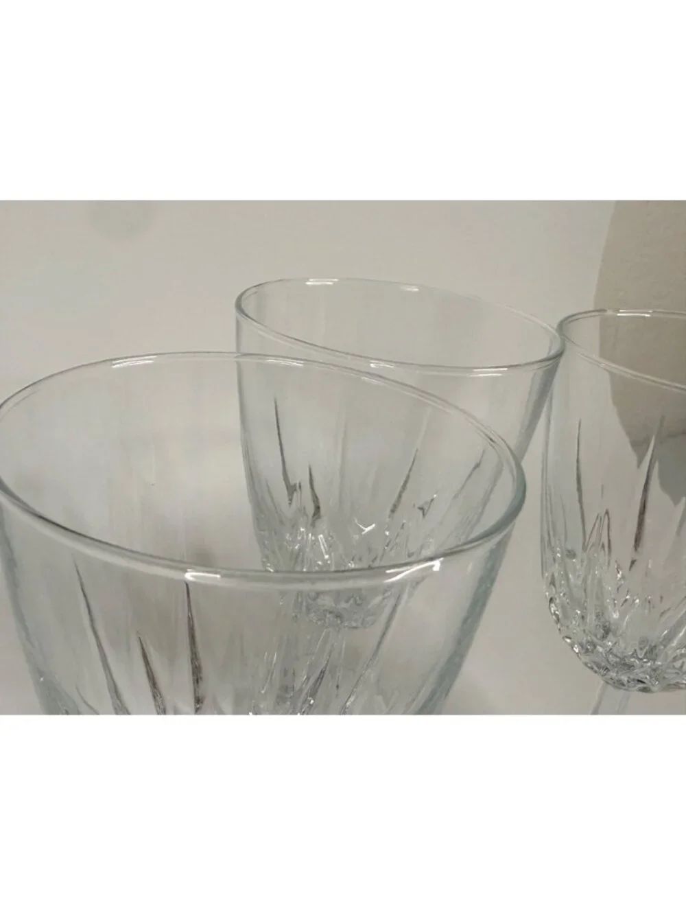 Crystal d'Arques Durand Diamante Clear Water Goblet, 6.25